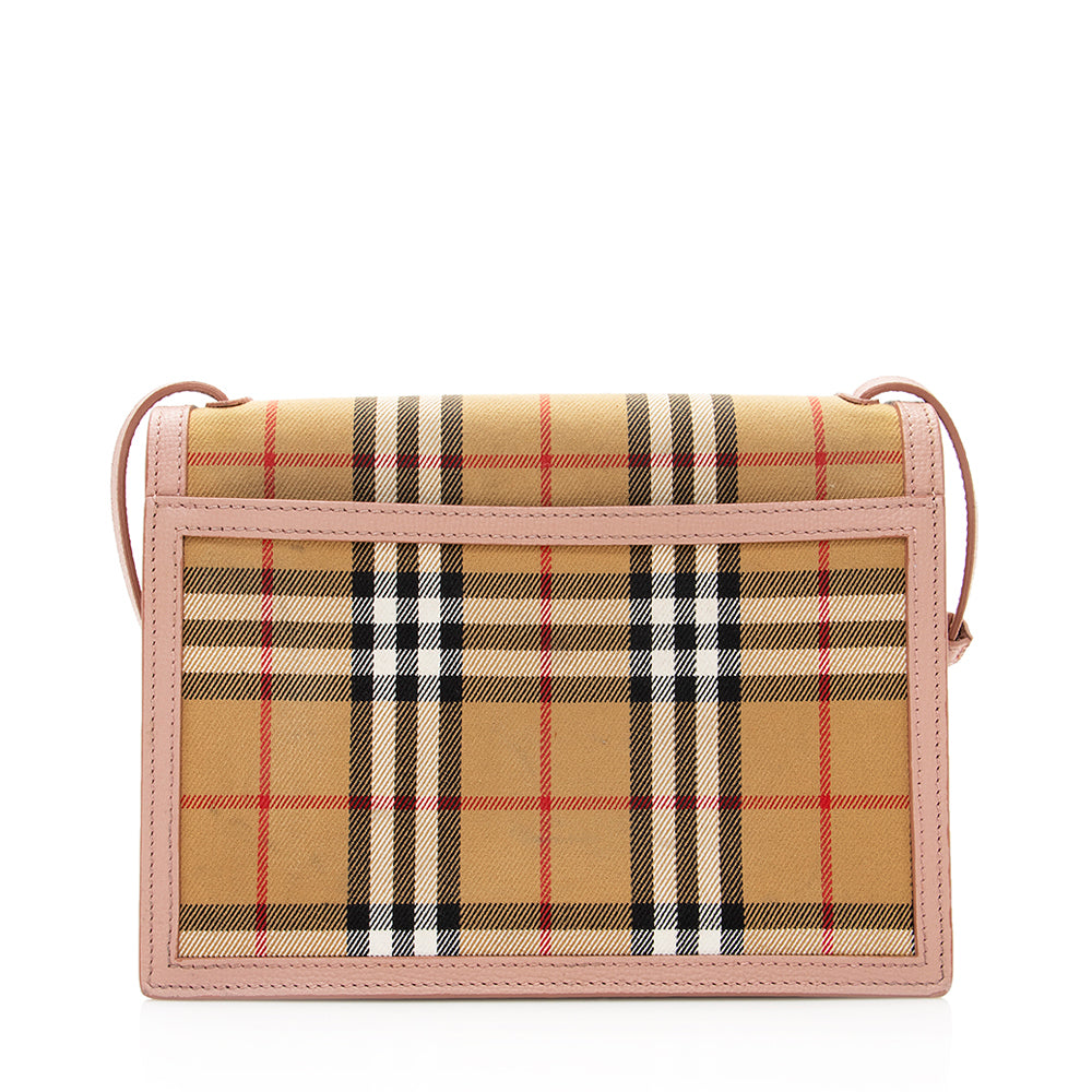 Burberry Vintage Check Macken Small Crossbody Bag (SHF-19564)
