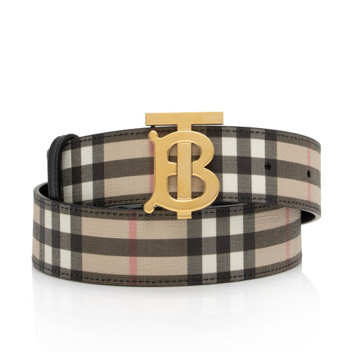 Burberry Vintage Check TB Belt - Size 26 / 65 (SHF-oLwe32)