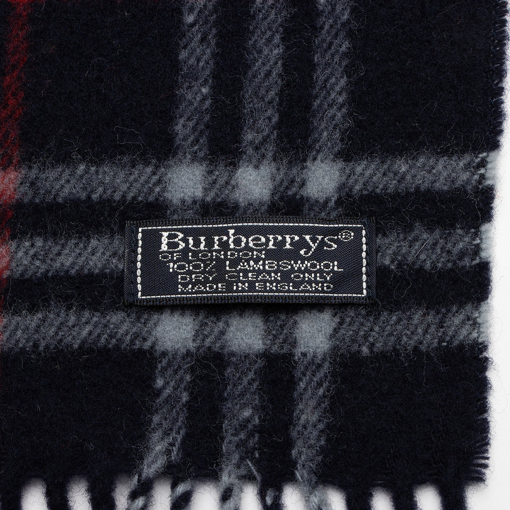 Burberry Vintage Lambswool Check Scarf (SHF-1EAzkk)