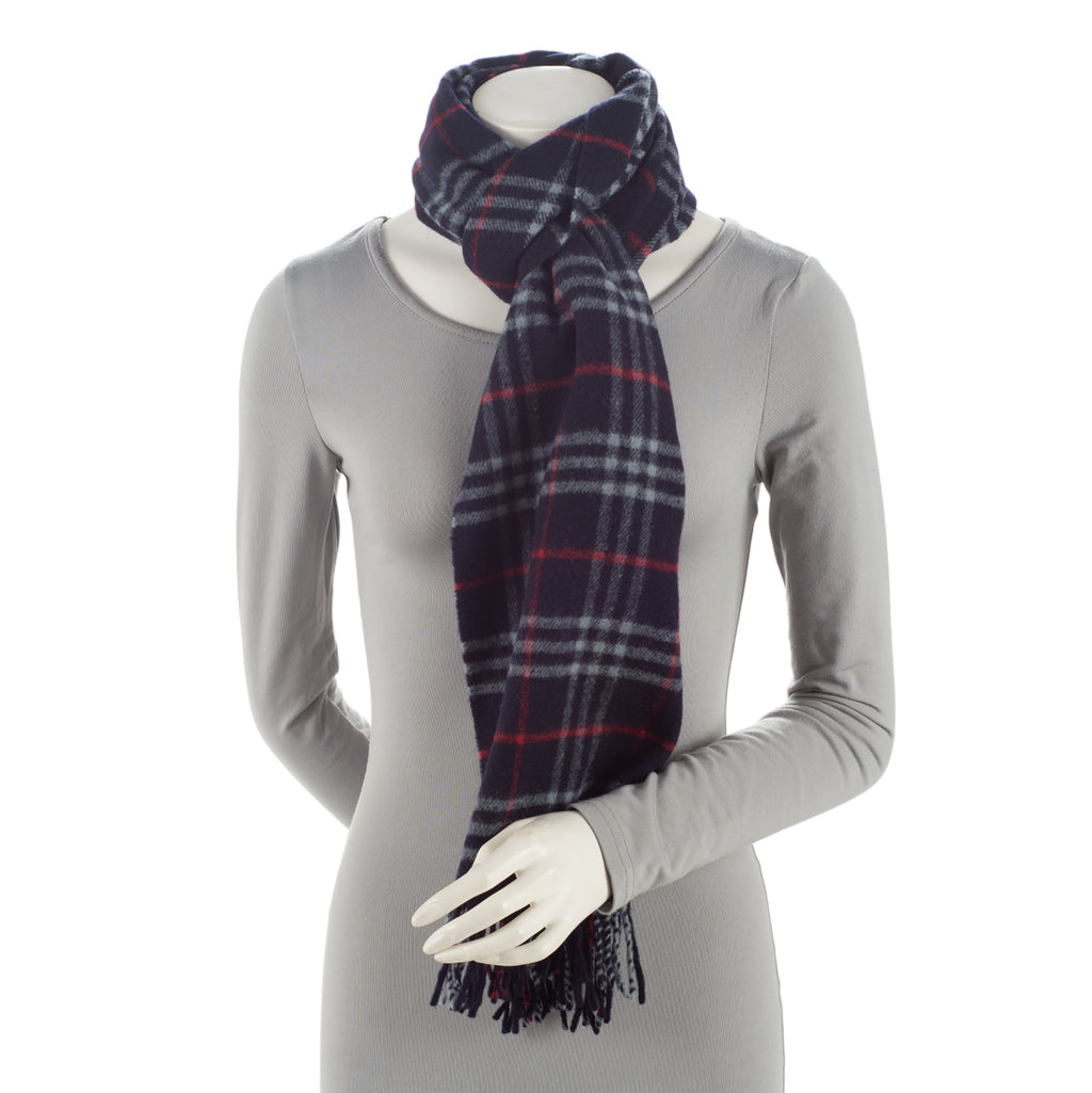 Burberry Vintage Lambswool Check Scarf (SHF-1EAzkk)