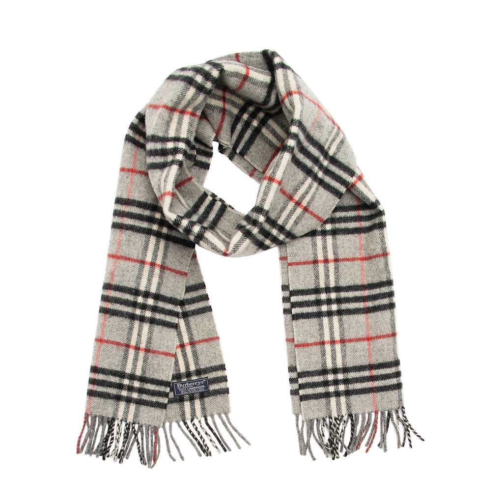 Burberry Vintage Lambswool Check Scarf (SHF-EjQuKm)