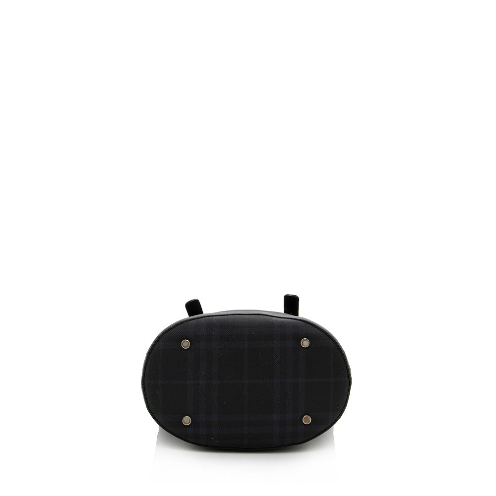 Burberry Vintage Nova Check Bucket Tote - FINAL SALE (SHF-15431)