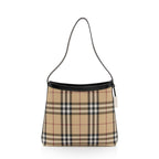 Burberry Vintage Nova Check Heath Shoulder Bag (SHF-Q35TQK)