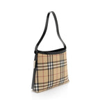 Burberry Vintage Nova Check Heath Shoulder Bag (SHF-Q35TQK)