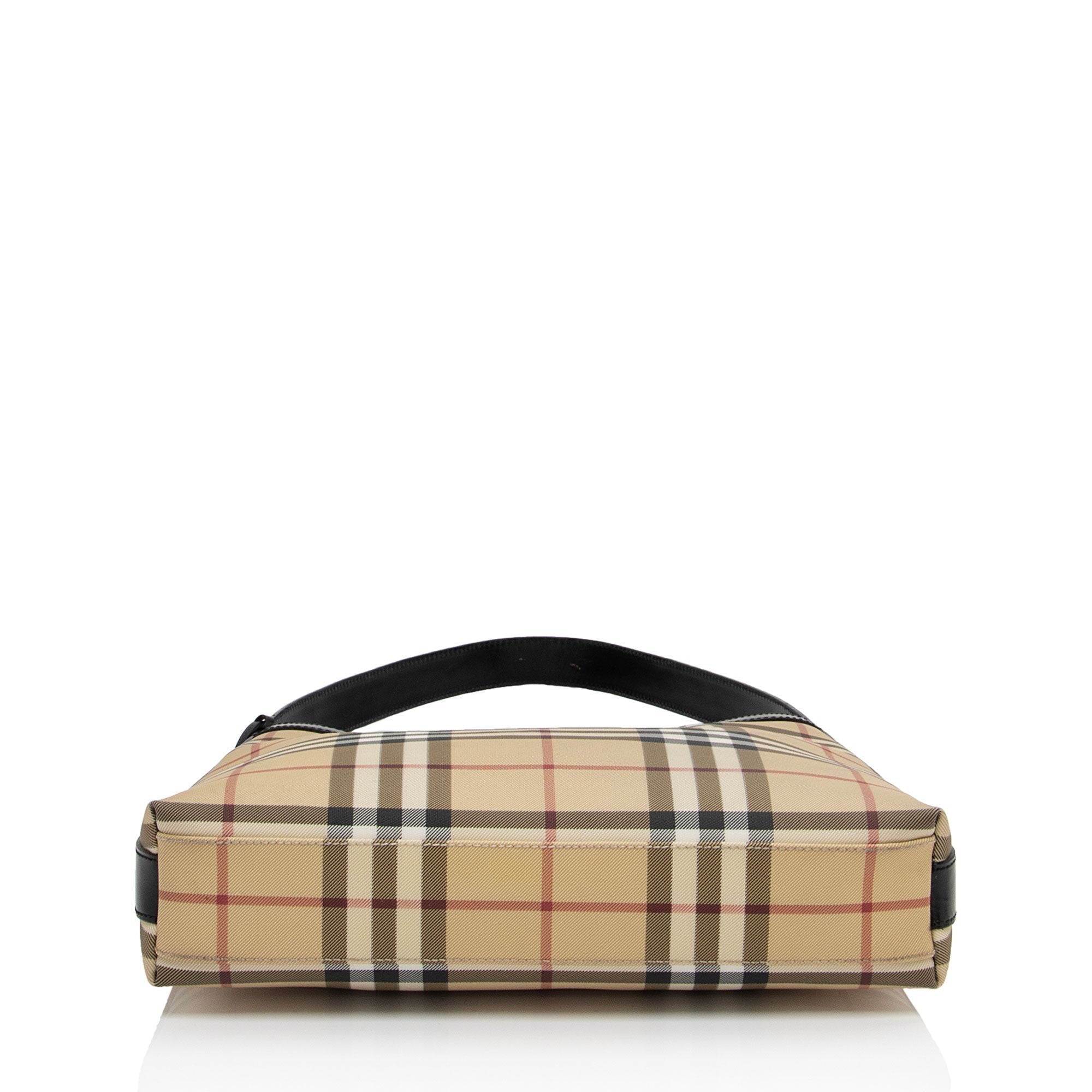 Burberry Vintage Nova Check Heath Shoulder Bag (SHF-cIAPyv)