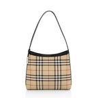 Burberry Vintage Nova Check Heath Shoulder Bag (SHF-cIAPyv)