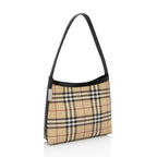 Burberry Vintage Nova Check Heath Shoulder Bag (SHF-cIAPyv)