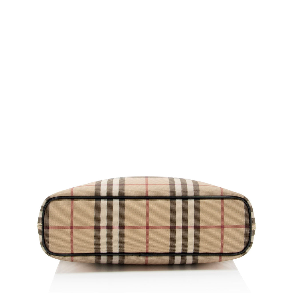 Burberry Vintage Nova Check Heath Shoulder Bag (SHF-GYpLgX)