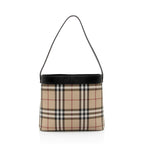 Burberry Vintage Nova Check Heath Shoulder Bag (SHF-GYpLgX)
