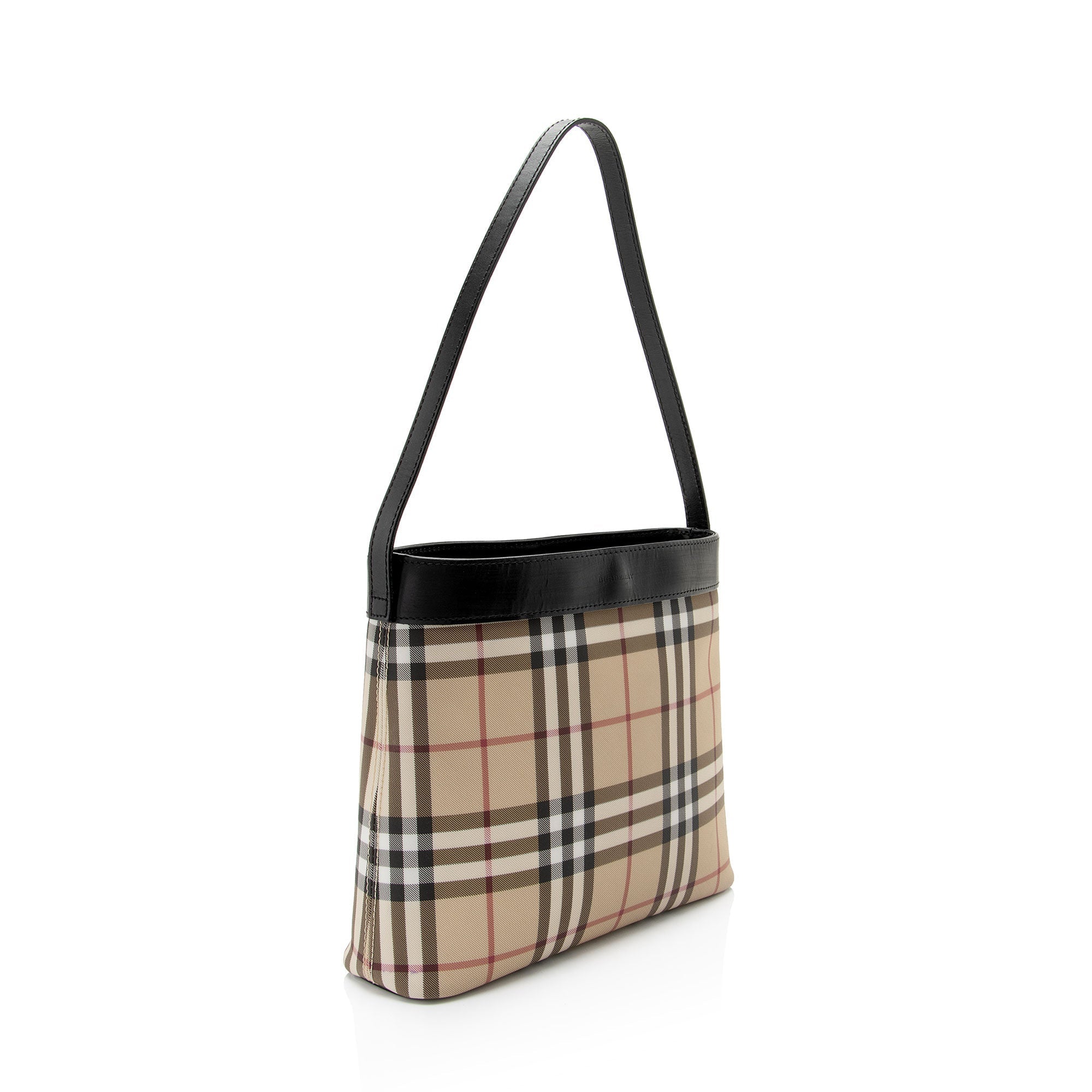 Burberry Vintage Nova Check Heath Shoulder Bag (SHF-GYpLgX)