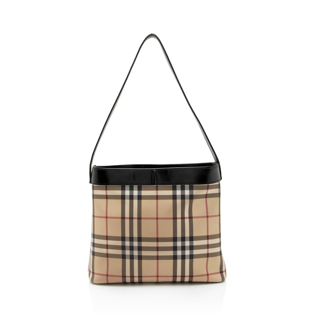 Burberry Vintage Nova Check Shoulder Bag (SHF-SI9MBH)