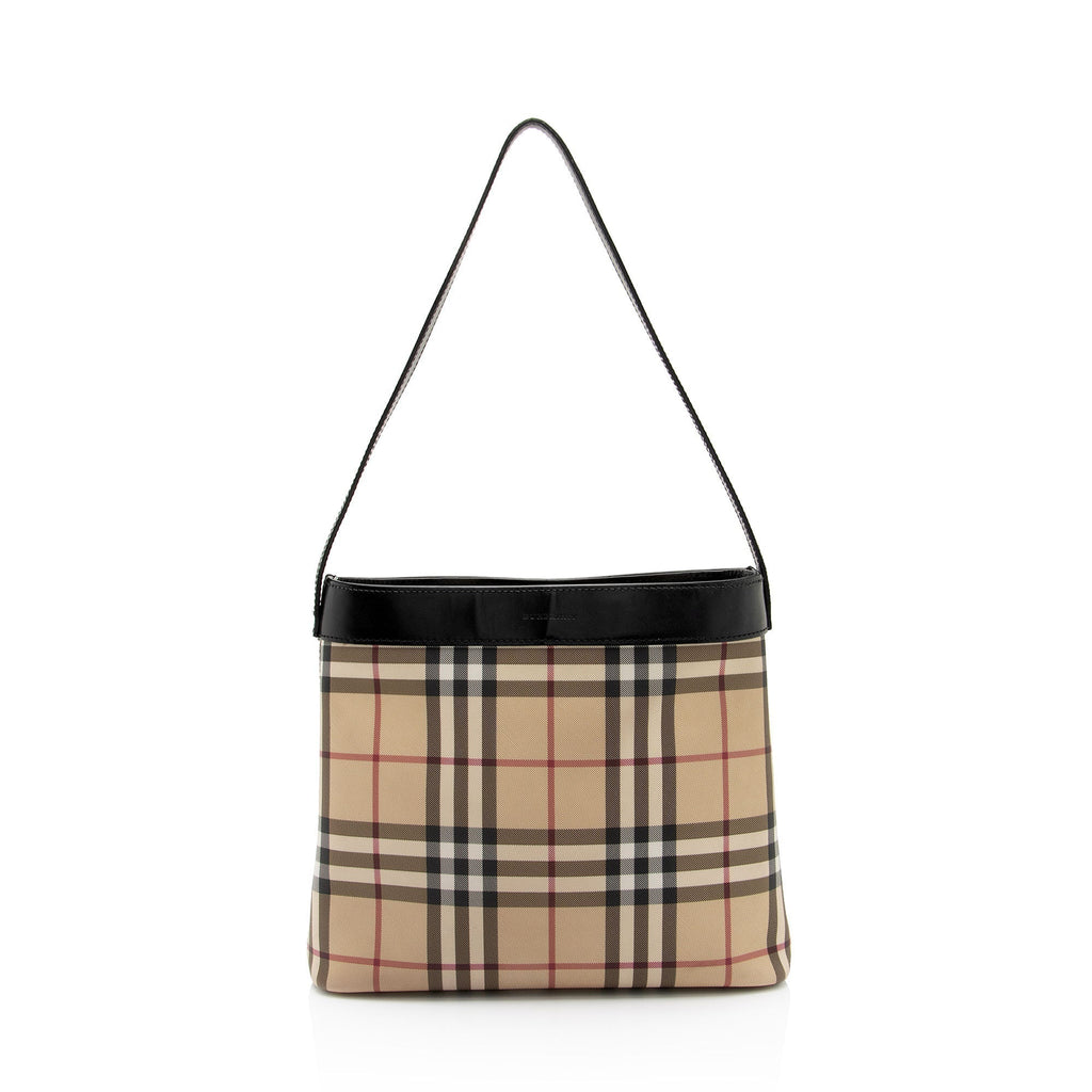 Burberry Vintage Nova Check Shoulder Bag (SHF-SI9MBH)
