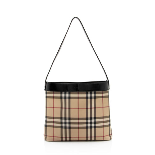 Burberry Vintage Nova Check Shoulder Bag (SHF-SI9MBH)