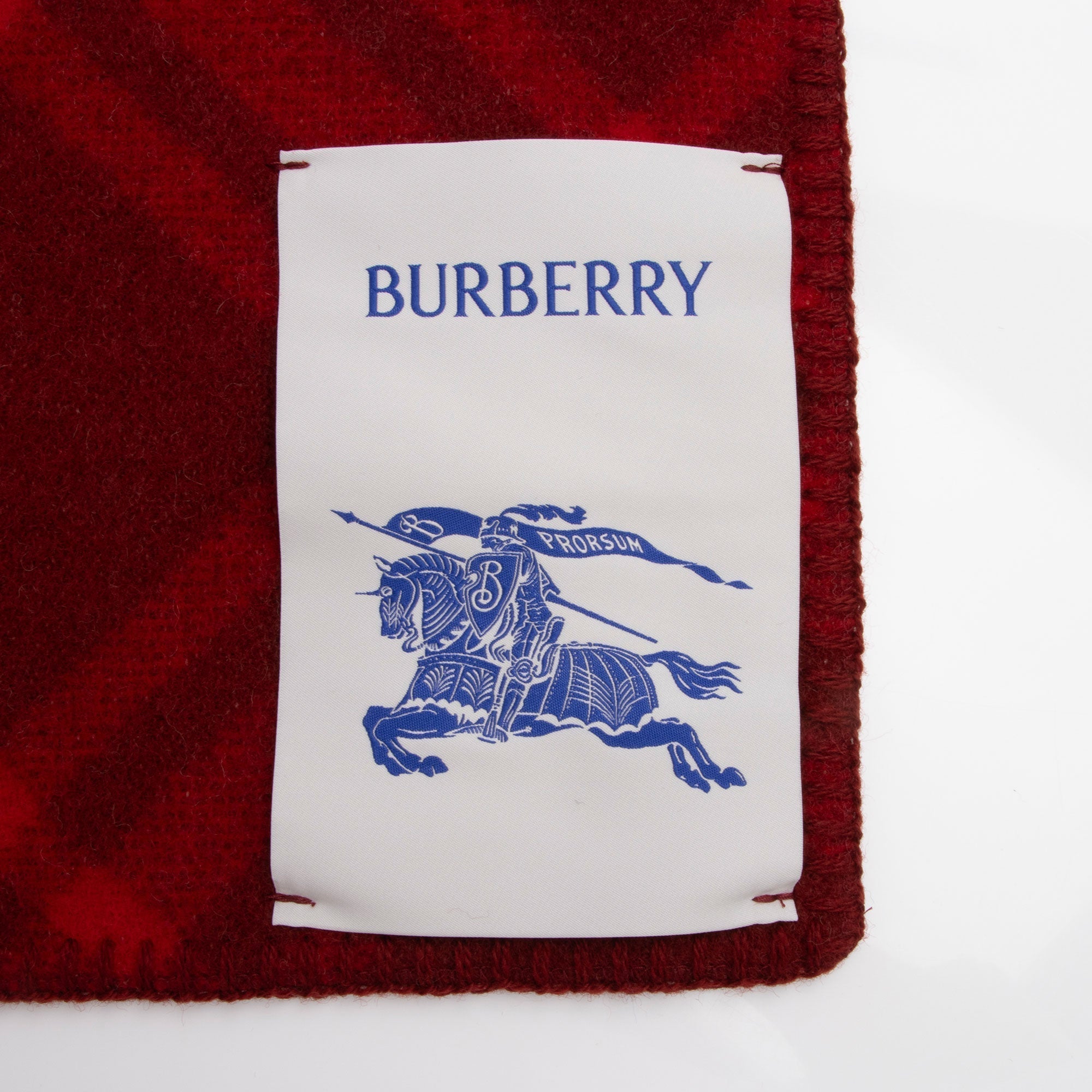 Burberry Wool Check Scarf (SHF-n2scqA)