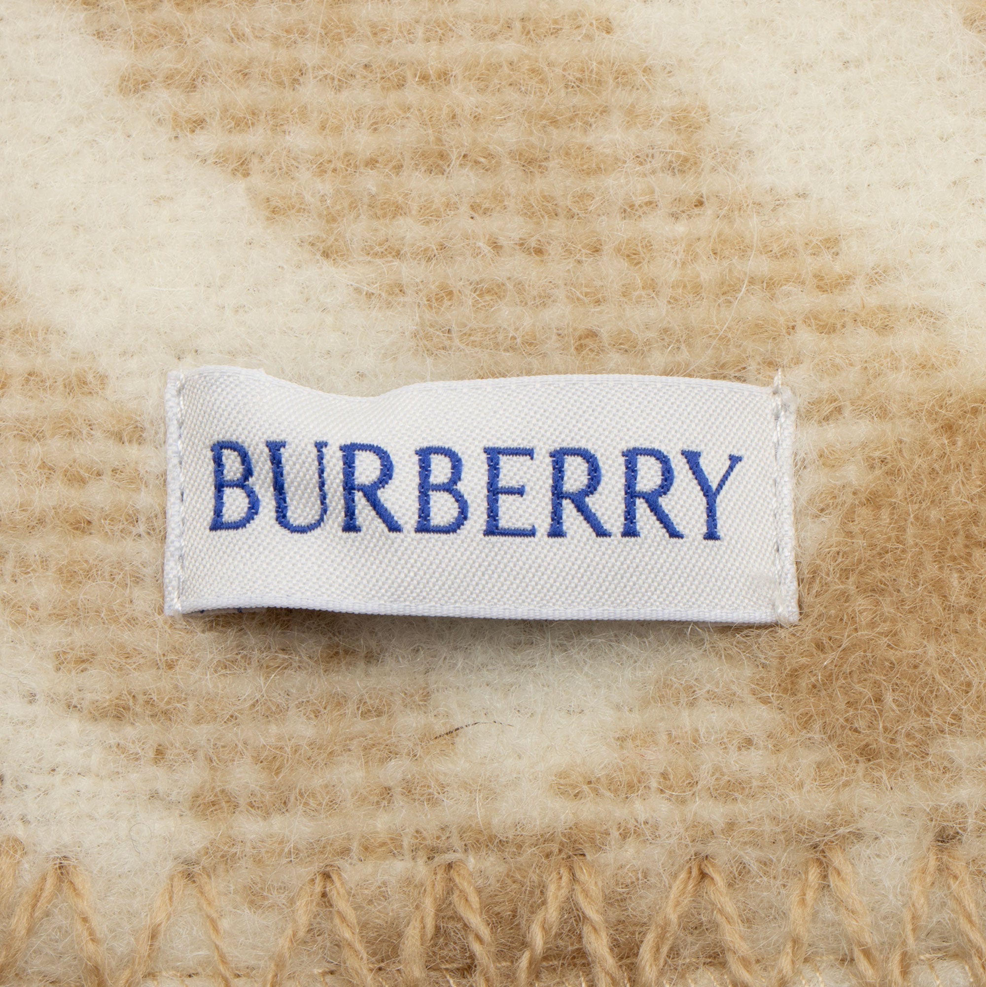 Burberry Wool Check Scarf (SHF-bCoCle)