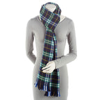 Burberry Wool Check Scarf (SHF-2LYqhC)