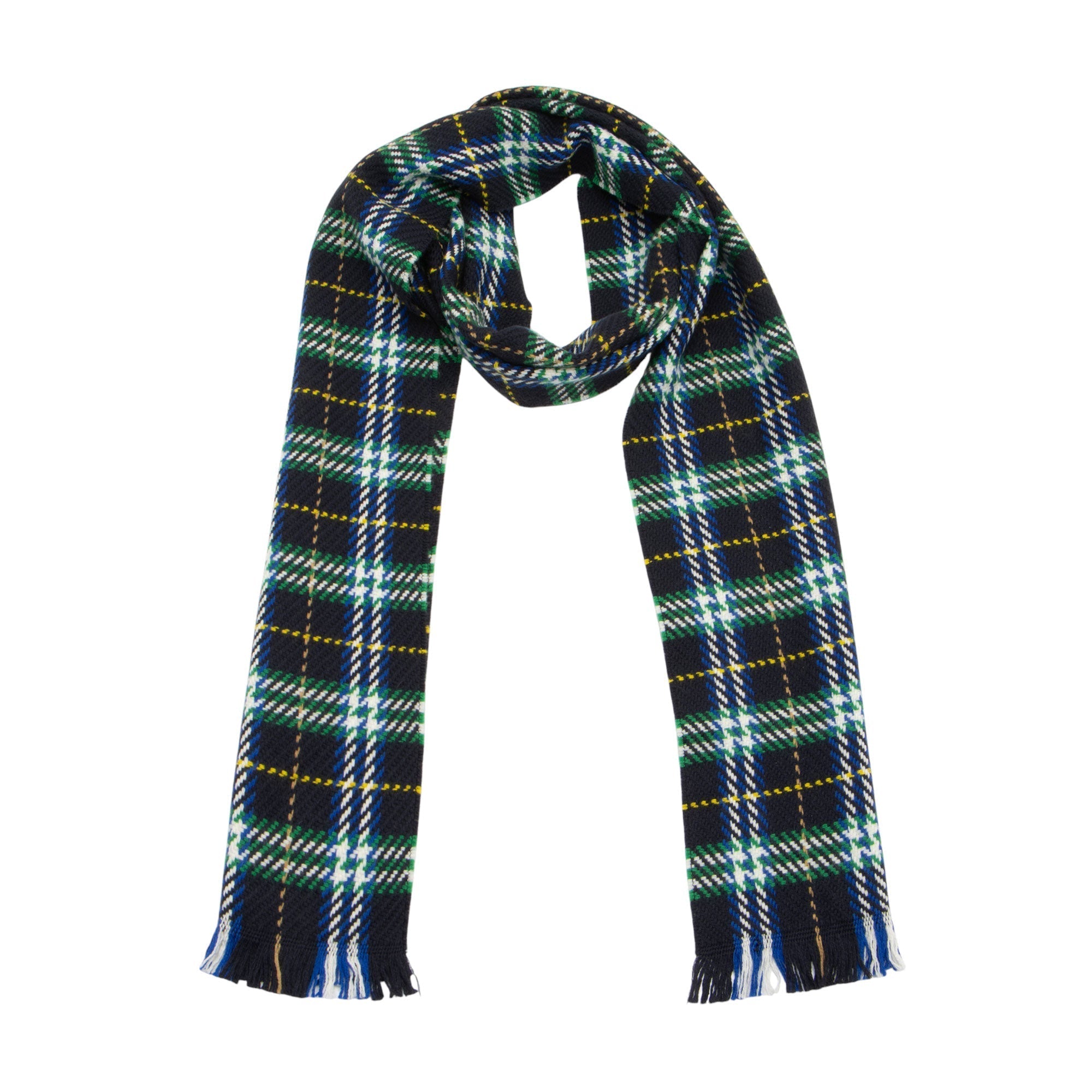 Burberry Wool Check Scarf (SHF-2LYqhC)