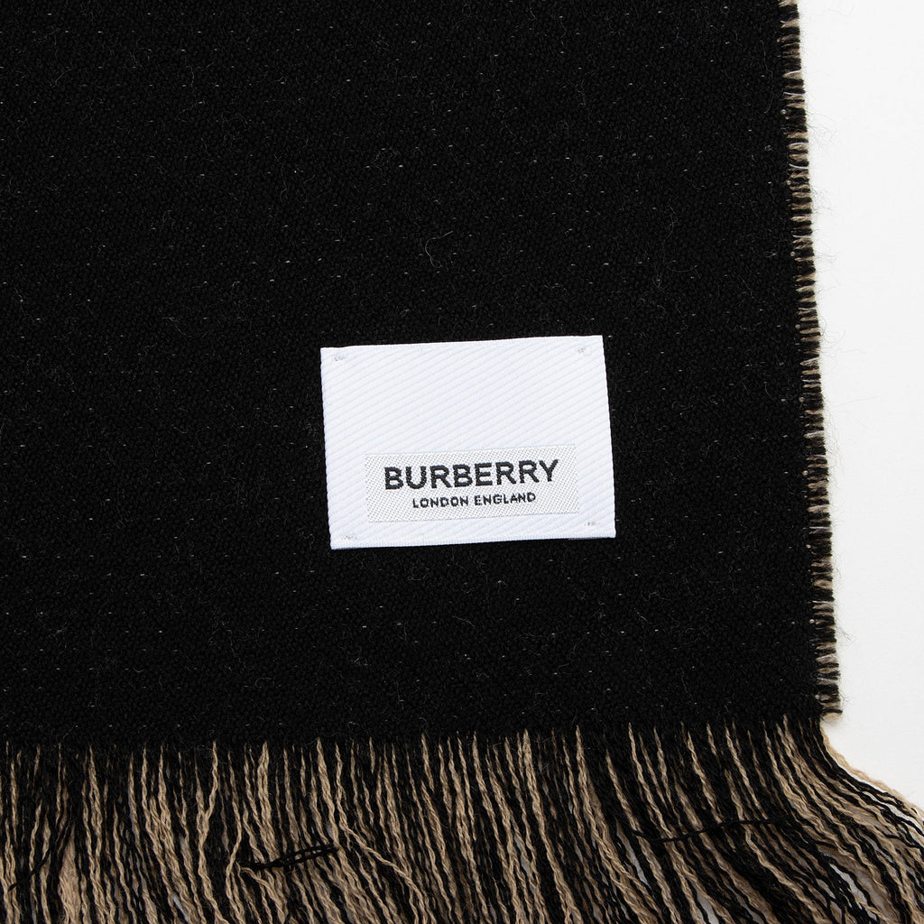 Burberry Wool Logo Scarf (SHF-aZ4SxY)