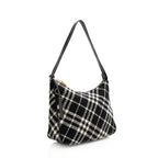 Burberry Wool Nova Check Shoulder Bag (SHF-20309)