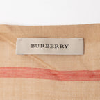 Burberry Wool Silk Lightweight Giant Check Scarf (SHF-LJ1uqZ)
