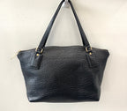 BURBERRY WELBURN BLACK LEATHER BAG