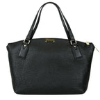 BURBERRY WELBURN BLACK LEATHER BAG
