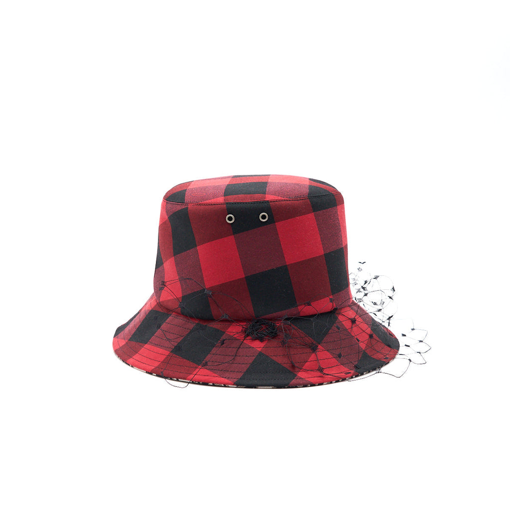 Dior Hat Red/ Black Size 58