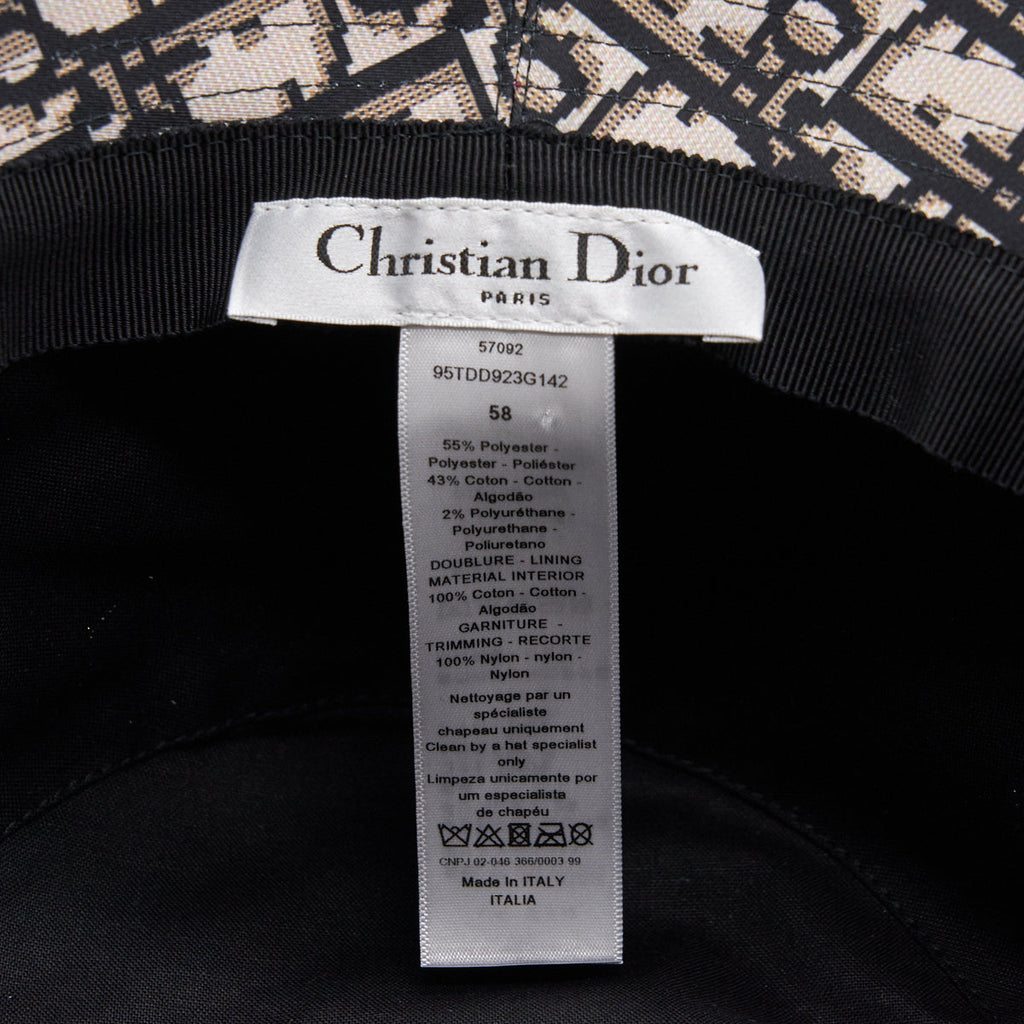Dior Hat Red/ Black Size 58