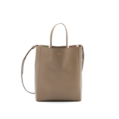 Celine Grey Small Vertical Bucket Bag
