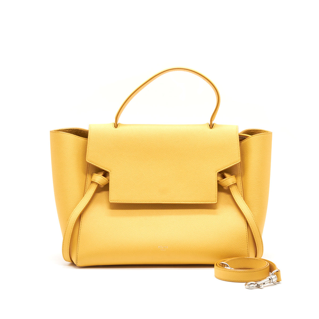 Celine mini belt bag yellow