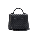 Chanel COCO Handle Flap Bag Large Black