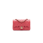 Chanel mini rectangular cavier 17c Coral Pink LGHW