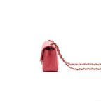 Chanel mini rectangular cavier 17c Coral Pink LGHW