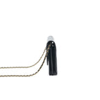 Chanel Square Wallet on Chain Patent Leather Black GHW