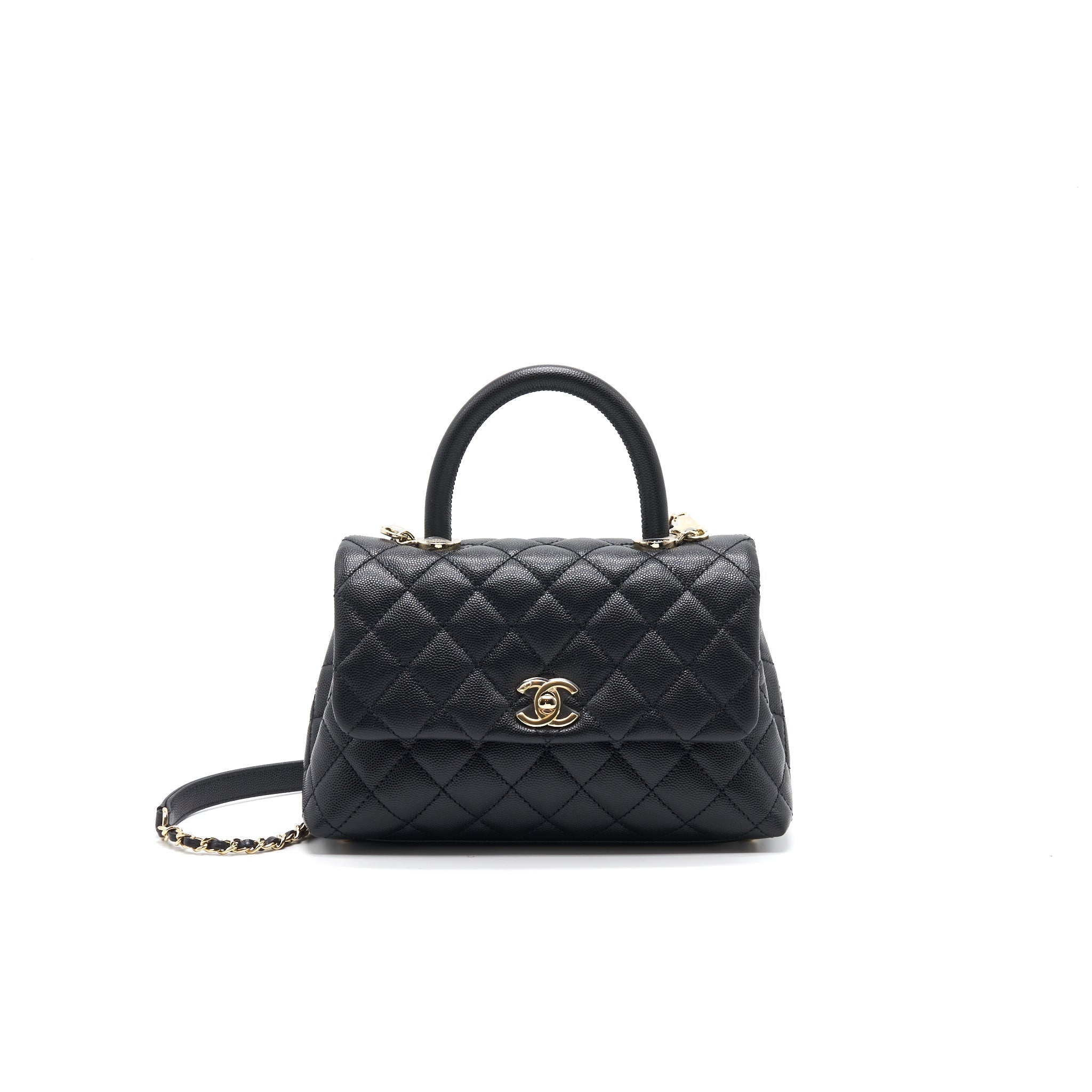 Chanel Cocohandle Mini Black LGHW