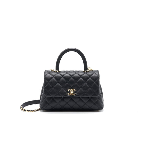 Chanel Cocohandle Mini Black LGHW