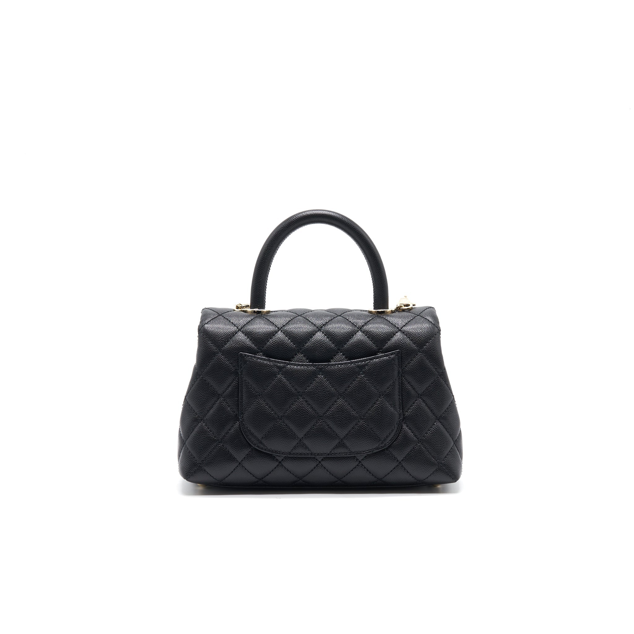 Chanel Cocohandle Mini Black LGHW