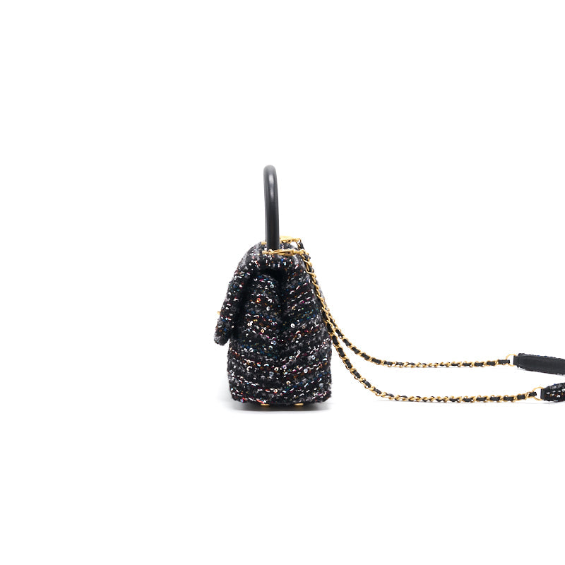 Chanel Small Cocohandle Pre-Fall 2020 Tweed