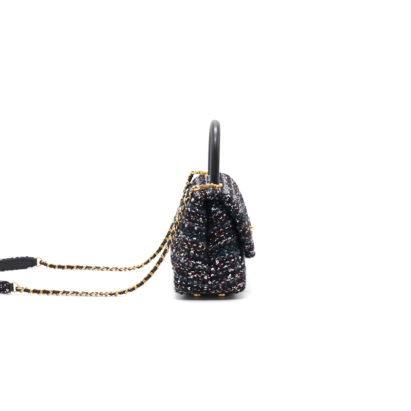 Chanel Small Cocohandle Pre-Fall 2020 Tweed