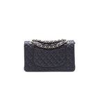 Chanel medium 25cm Classiccal double flap cavier Navy LGHW year 2020