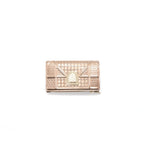 CHRISTIAN DIOR Small Wallet Electric Nude