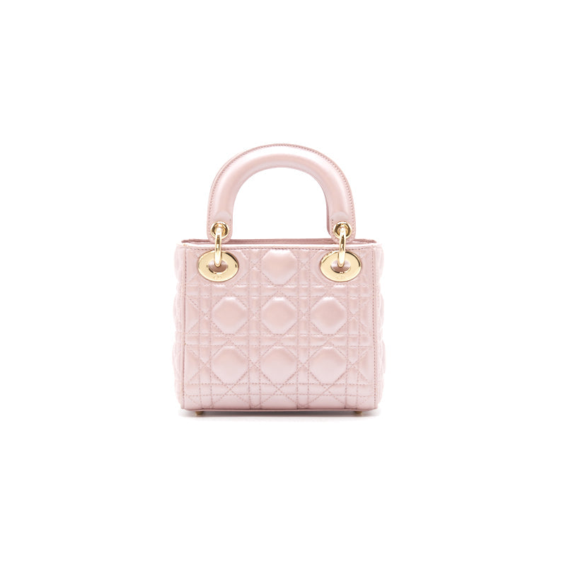 Dior Mini Lady Lotus GHW with Scarf