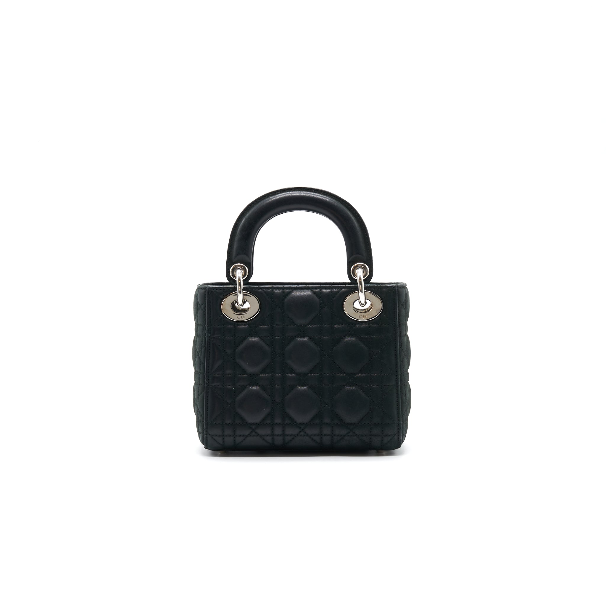 Dior Lady Dior Mini Black SHW