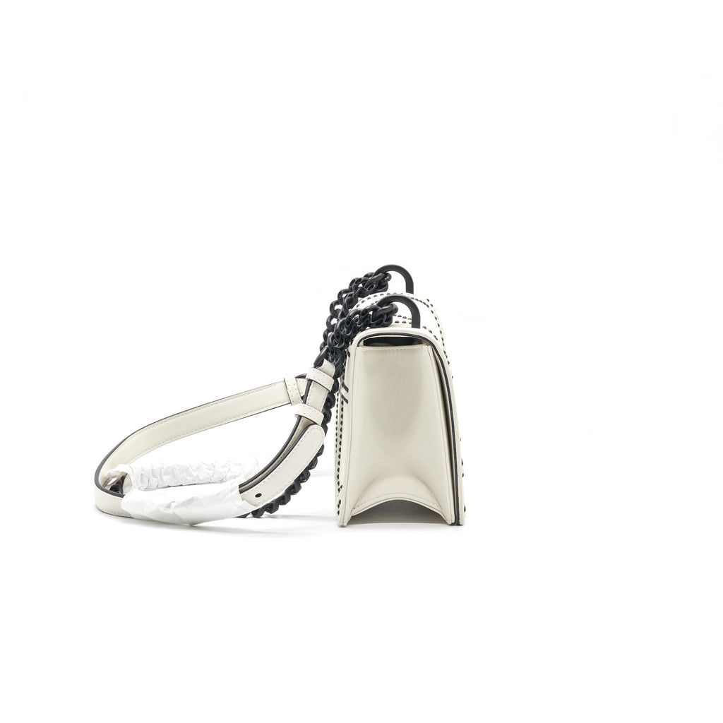 Dior Small Diorama Bag Ultra Black White