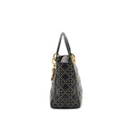 Dior Supple Lady Dior Studded Tote Bag Black GHW