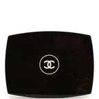 Chanel Minaudiere Compact Clutch Black Acrylic Silver Hardware