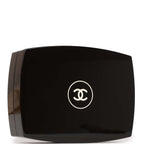 Chanel Minaudiere Compact Clutch Black Acrylic Silver Hardware
