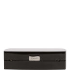 Chanel Minaudiere Compact Clutch Black Acrylic Silver Hardware