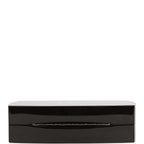 Chanel Minaudiere Compact Clutch Black Acrylic Silver Hardware