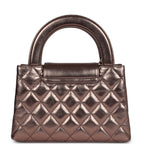 Chanel Small Kelly Shopper Metallic Bronze Calfskin Brushed Gold Hardware